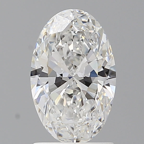 1.52 Carat Oval Shaped, Ideal Cut, E Color, VVS2 Clarity, IGI Certified Lab Grown Diamond
