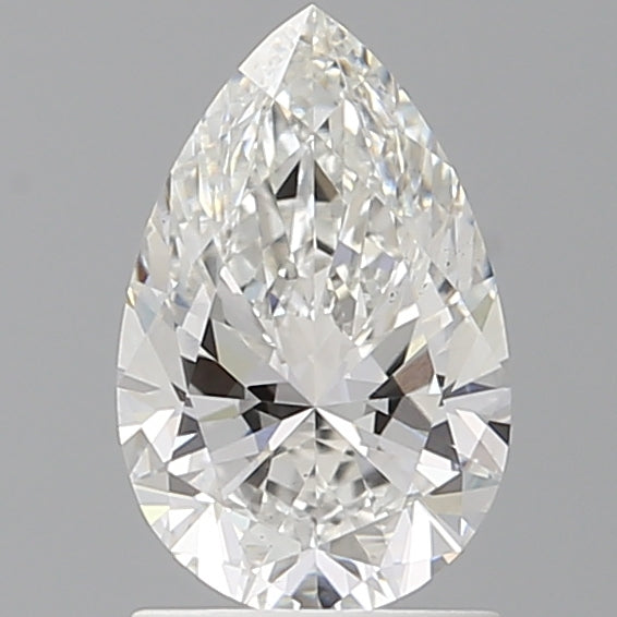 1.51 Carat Pear Shaped, Ideal Cut, E Color, VS1 Clarity, IGI Certified Lab Grown Diamond
