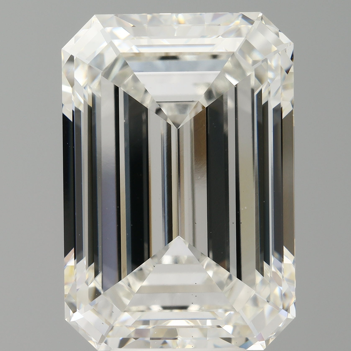 9.51 Carat Emerald Shaped, Ideal Cut, F Color, VS2 Clarity, IGI Certified Lab Grown Diamond