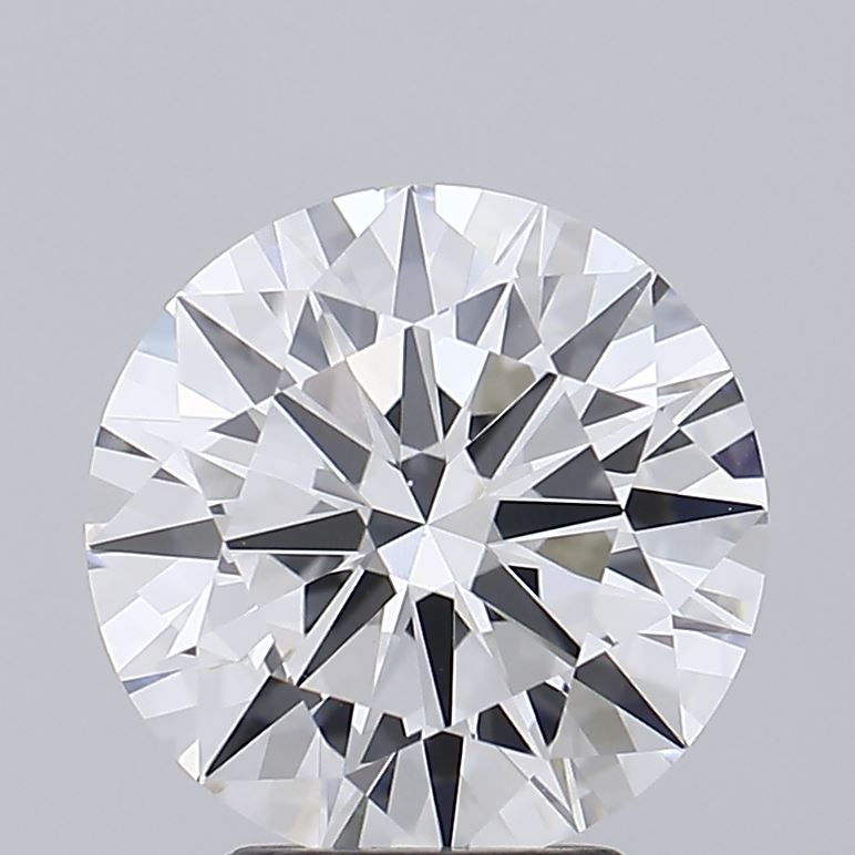 3.90 Carat Round Shaped, Ideal Cut, E Color, VVS2 Clarity, IGI Certified Lab Grown Diamond