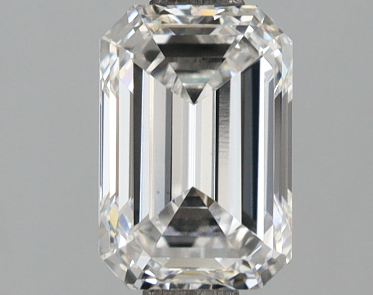 1.51 Carat Emerald Shaped, Ideal Cut, E Color, VS1 Clarity, IGI Certified Lab Grown Diamond