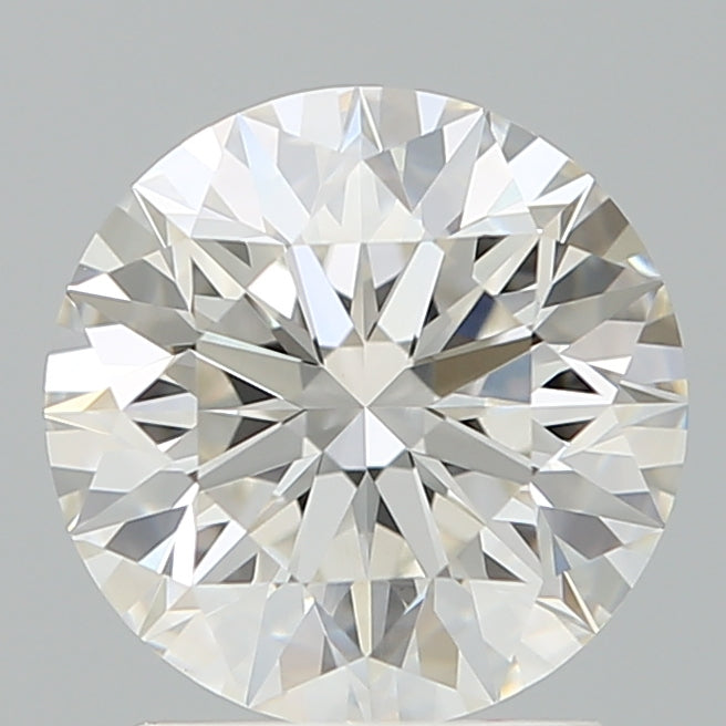 2.01 Carat Round Shaped, Excellent Cut, F Color, VVS2 Clarity, IGI Certified Lab Grown Diamond
