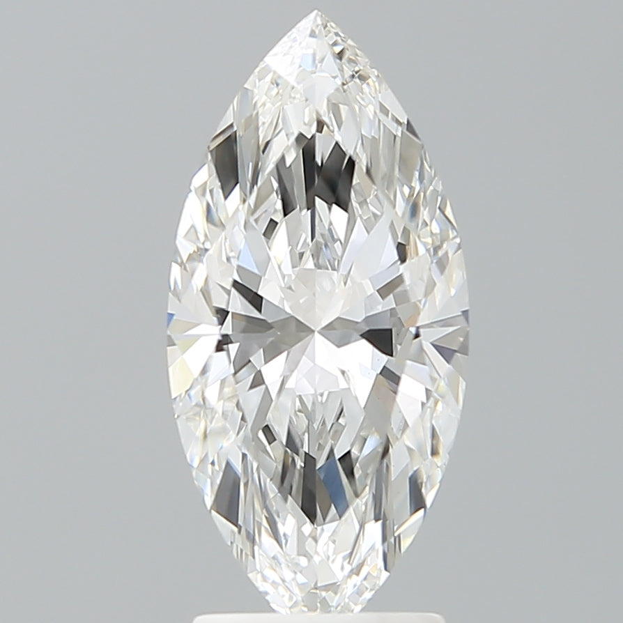 2.58 Carat Marquise Shaped, Excellent Cut, F Color, VVS2 Clarity, IGI Certified Lab Grown Diamond