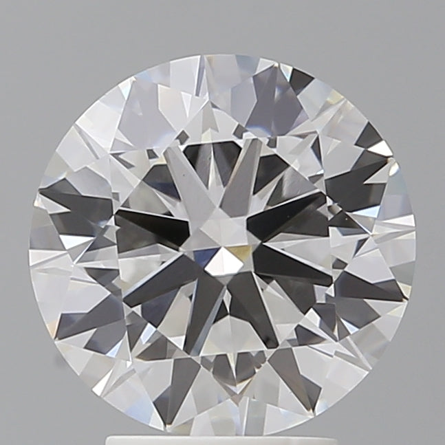 3.54 Carat Round Shaped, Ideal Cut, F Color, VVS2 Clarity, IGI Certified Lab Grown Diamond
