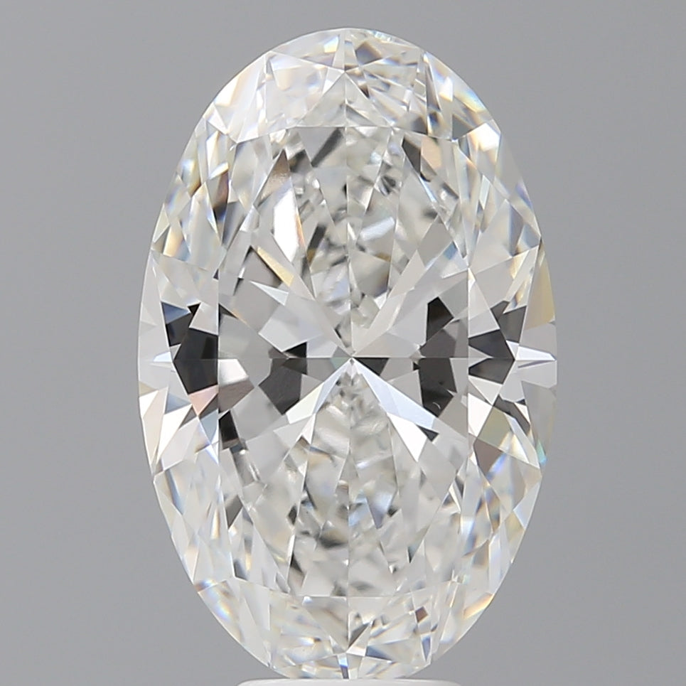 7.06 Carat Oval Shaped, Ideal Cut, E Color, VVS2 Clarity, IGI Certified Lab Grown Diamond