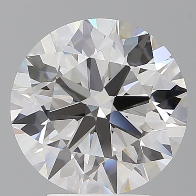 4.01 Carat Round Shaped, Excellent Cut, E Color, VVS2 Clarity, IGI Certified Lab Grown Diamond