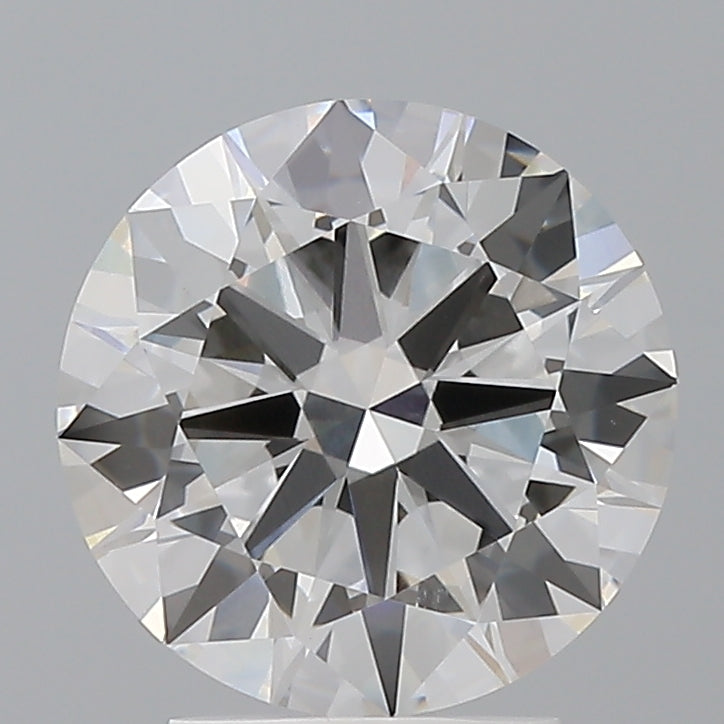 3.04 Carat Round Shaped, Excellent Cut, F Color, VVS1 Clarity, IGI Certified Lab Grown Diamond