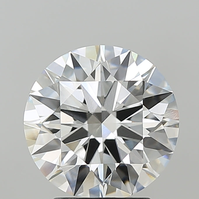 3.08 Carat Round Shaped, Ideal Cut, F Color, VVS2 Clarity, IGI Certified Lab Grown Diamond