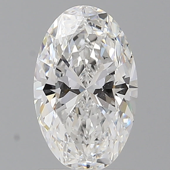 1.58 Carat Oval Shaped, Ideal Cut, D Color, VVS2 Clarity, IGI Certified Lab Grown Diamond