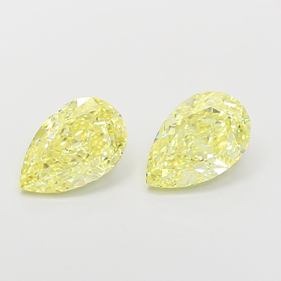 1.06 Carat Pear Shaped, Ideal Cut, VS1 Clarity, IGI Certified Lab Grown Diamond
