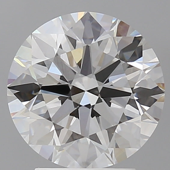 3.04 Carat Round Shaped, Ideal Cut, E Color, VVS2 Clarity, IGI Certified Lab Grown Diamond