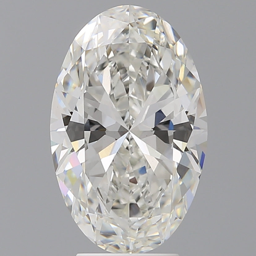 4.56 Carat Oval Shaped, Ideal Cut, F Color, VVS2 Clarity, IGI Certified Lab Grown Diamond