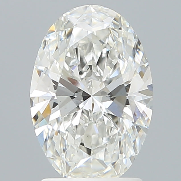 2.08 Carat Oval Shaped, Ideal Cut, F Color, VVS2 Clarity, IGI Certified Lab Grown Diamond