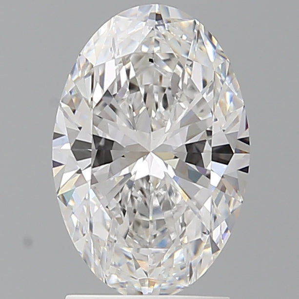 2.09 Carat Oval Shaped, Ideal Cut, D Color, VS2 Clarity, IGI Certified Lab Grown Diamond