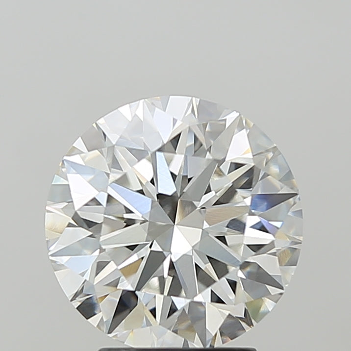 3.09 Carat Round Shaped, Ideal Cut, F Color, VVS2 Clarity, IGI Certified Lab Grown Diamond