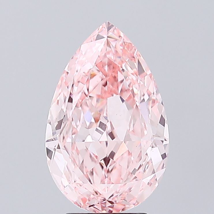 4.06 Carat Pear Shaped, Excellent Cut, VS1 Clarity, IGI Certified Lab Grown Diamond