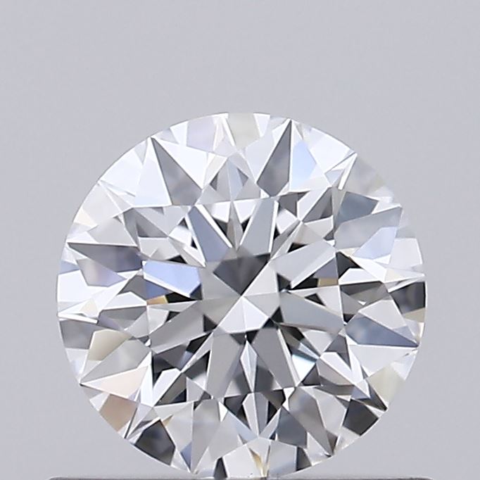 0.52 Carat Round Shaped, Ideal Cut, D Color, VVS2 Clarity, IGI Certified Lab Grown Diamond