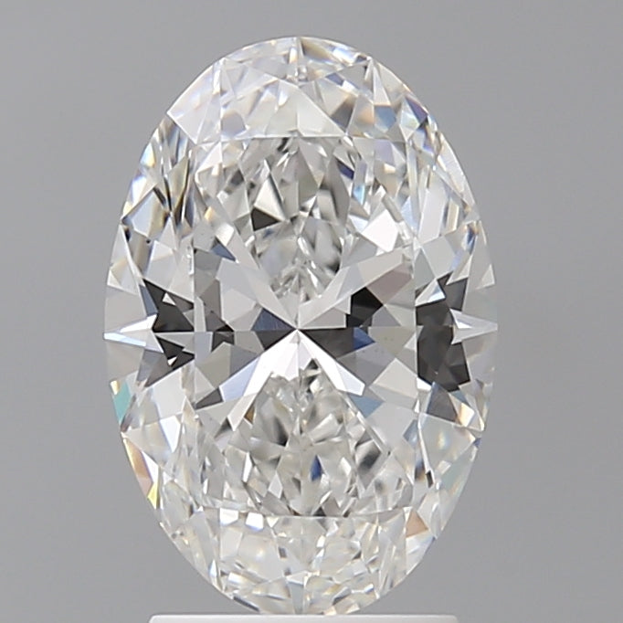 2.55 Carat Oval Shaped, Ideal Cut, E Color, VS1 Clarity, IGI Certified Lab Grown Diamond