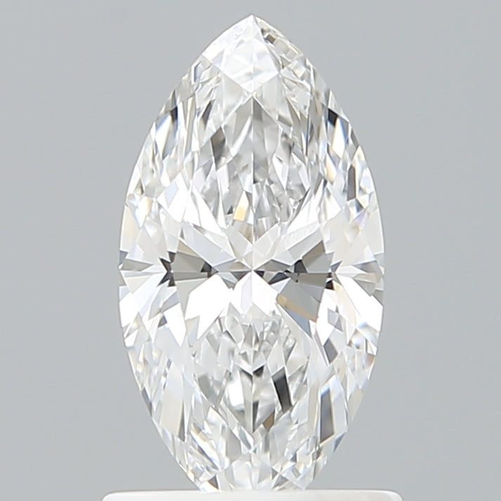 1.04 Carat Marquise Shaped, Ideal Cut, D Color, VVS2 Clarity, IGI Certified Lab Grown Diamond