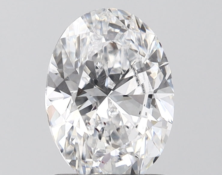 1.51 Carat Oval Shaped, Excellent Cut, D Color, VVS1 Clarity, IGI Certified Lab Grown Diamond
