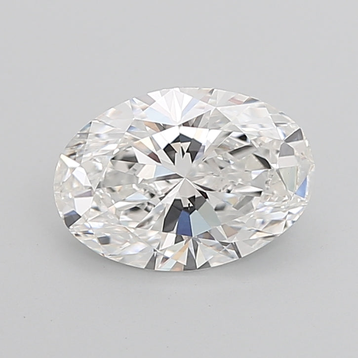 4.04 Carat Oval Shaped, Ideal Cut, E Color, VVS2 Clarity, IGI Certified Lab Grown Diamond