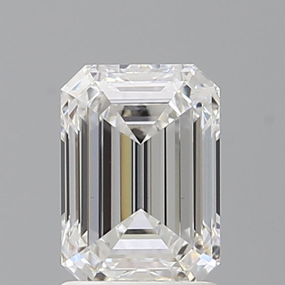 1.57 Carat Emerald Shaped, Ideal Cut, D Color, VS1 Clarity, IGI Certified Lab Grown Diamond