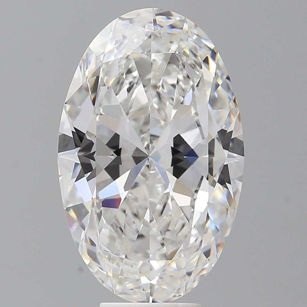 8.08 Carat Oval Shaped, Ideal Cut, E Color, VVS2 Clarity, IGI Certified Lab Grown Diamond