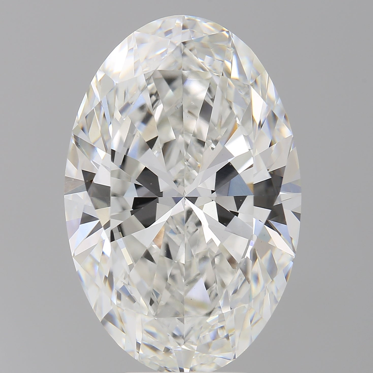 8.00 Carat Oval Shaped, Ideal Cut, F Color, VVS2 Clarity, IGI Certified Lab Grown Diamond
