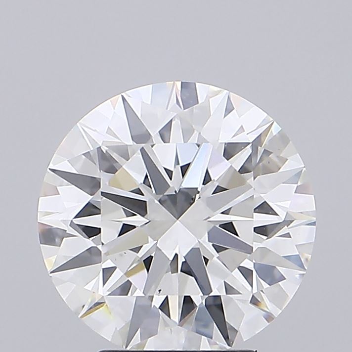 4.13 Carat Round Shaped, Ideal Cut, G Color, VS1 Clarity, IGI Certified Lab Grown Diamond