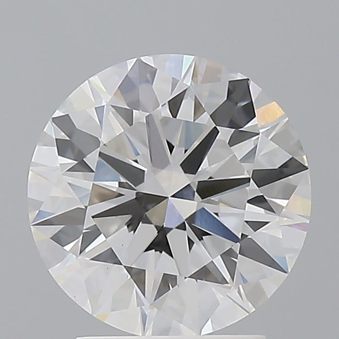2.60 Carat Round Shaped, Ideal Cut, E Color, VS1 Clarity, IGI Certified Lab Grown Diamond