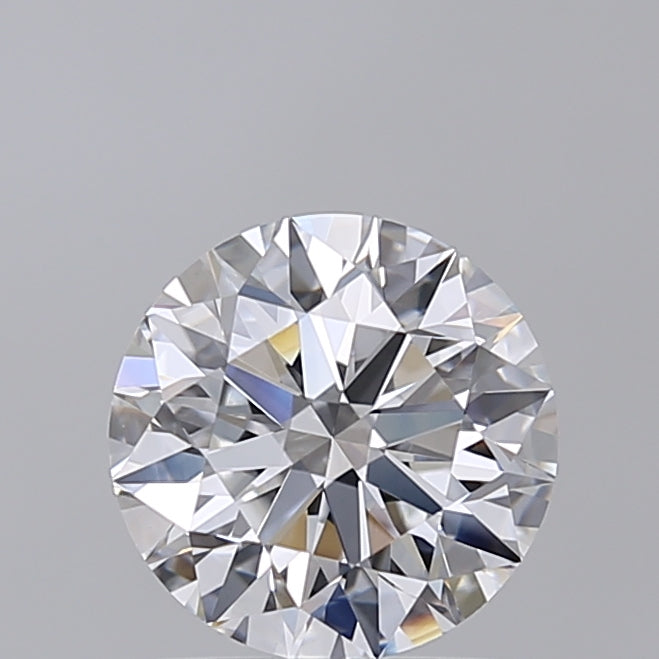 1.51 Carat Round Shaped, Ideal Cut, D Color, VVS2 Clarity, IGI Certified Lab Grown Diamond