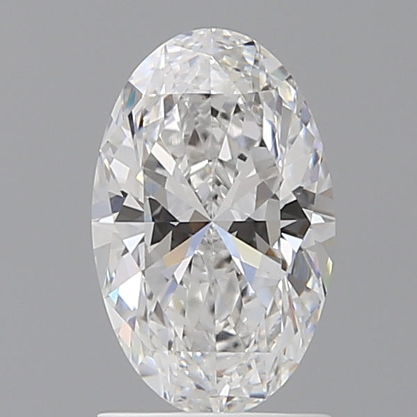 1.58 Carat Oval Shaped, Ideal Cut, D Color, VVS2 Clarity, IGI Certified Lab Grown Diamond
