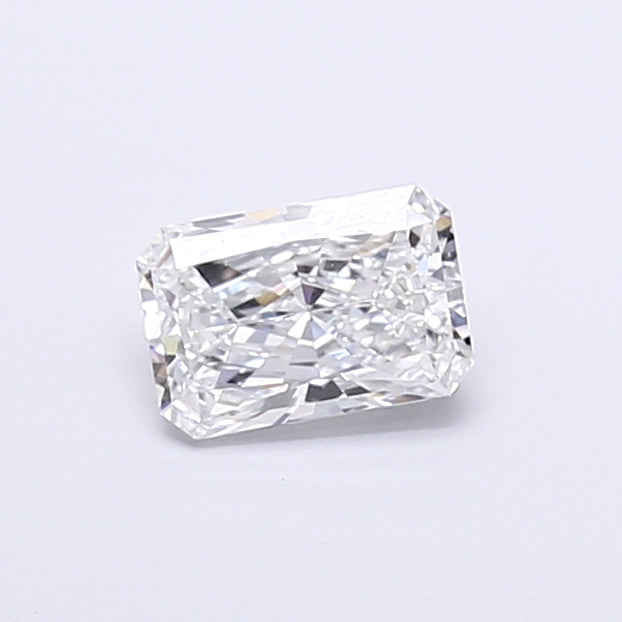 0.93 Carat Radiant Shaped, Very Good Cut, E Color, VVS2 Clarity, IGI Certified Lab Grown Diamond