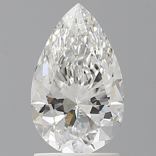 1.59 Carat Pear Shaped, Excellent Cut, E Color, VVS2 Clarity, IGI Certified Lab Grown Diamond