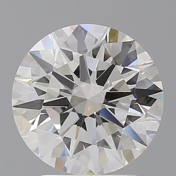 3.10 Carat Round Shaped, Ideal Cut, F Color, VVS2 Clarity, IGI Certified Lab Grown Diamond