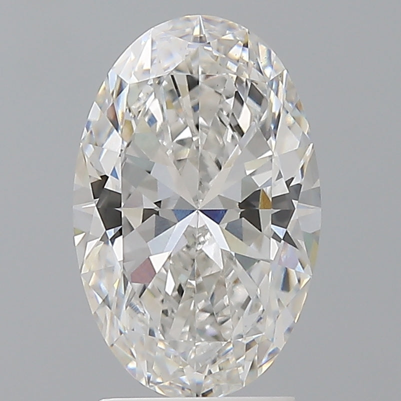 2.58 Carat Oval Shaped, Ideal Cut, F Color, VS1 Clarity, IGI Certified Lab Grown Diamond