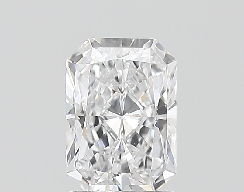 1.54 Carat Radiant Shaped, Ideal Cut, D Color, VS1 Clarity, IGI Certified Lab Grown Diamond