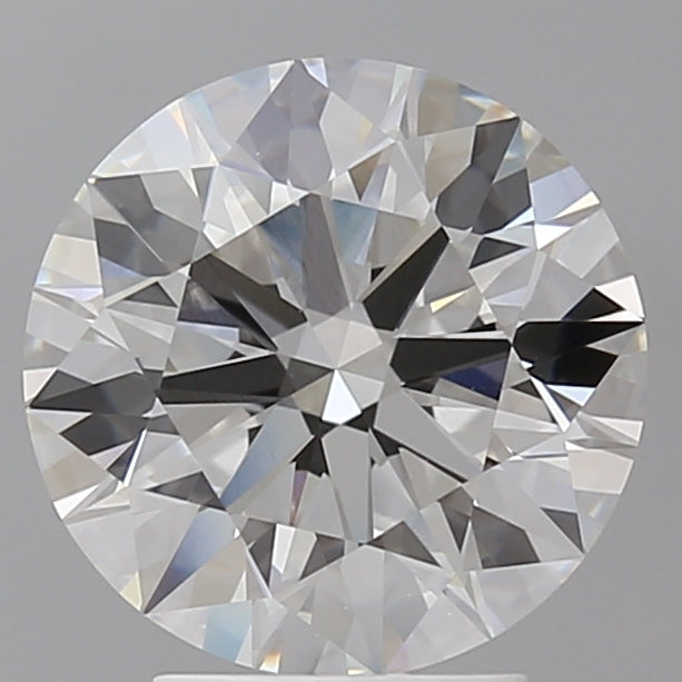 3.60 Carat Round Shaped, Ideal Cut, F Color, VVS2 Clarity, IGI Certified Lab Grown Diamond