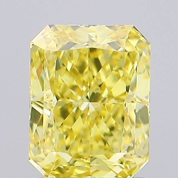 1.59 Carat Radiant Shaped, Excellent Cut, VS1 Clarity, IGI Certified Lab Grown Diamond