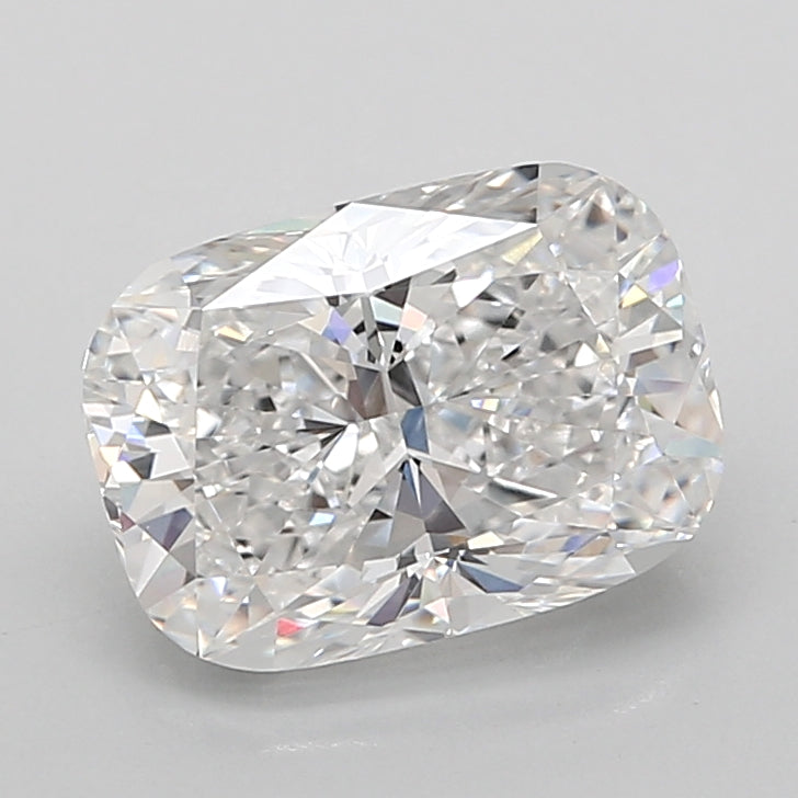 3.04 Carat Cushion Shaped, Ideal Cut, D Color, VVS1 Clarity, IGI Certified Lab Grown Diamond