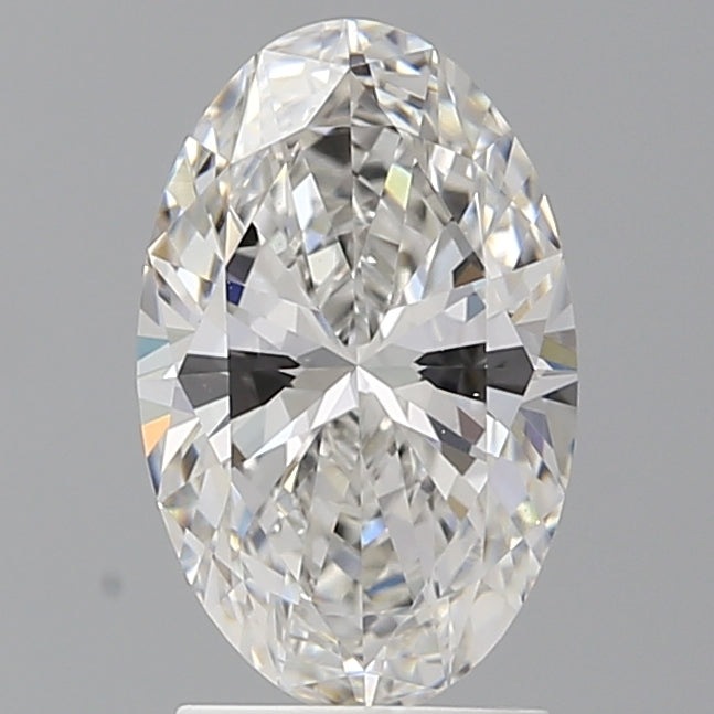 2.05 Carat Oval Shaped, Ideal Cut, F Color, VVS2 Clarity, IGI Certified Lab Grown Diamond