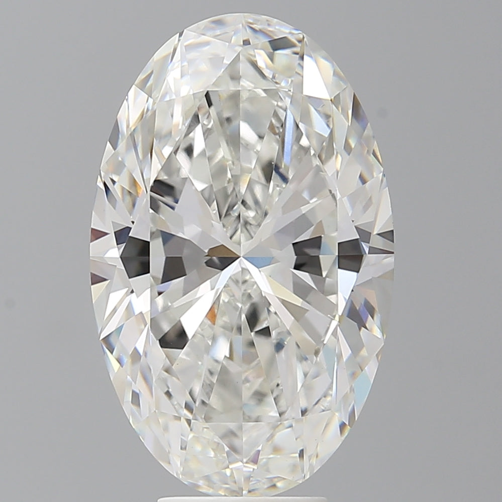 7.54 Carat Oval Shaped, Ideal Cut, F Color, VVS2 Clarity, IGI Certified Lab Grown Diamond