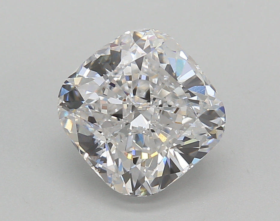 2.54 Carat Cushion Shaped, Excellent Cut, D Color, VS1 Clarity, IGI Certified Lab Grown Diamond