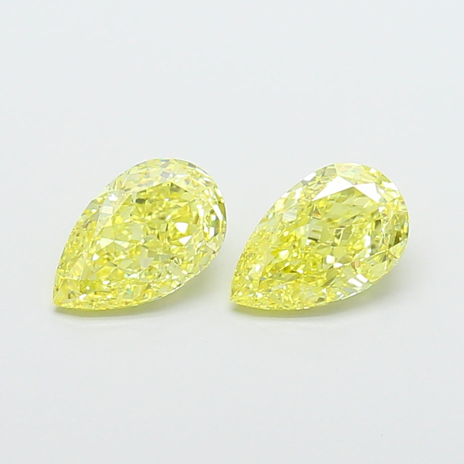 1.03 Carat Pear Shaped, Ideal Cut, VVS2 Clarity, IGI Certified Lab Grown Diamond