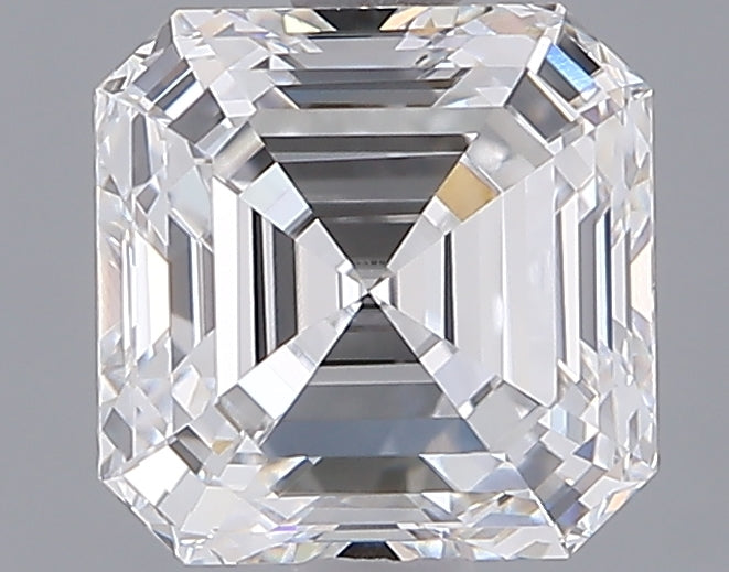 2.00 Carat Asscher Shaped, Ideal Cut, D Color, VVS1 Clarity, IGI Certified Lab Grown Diamond