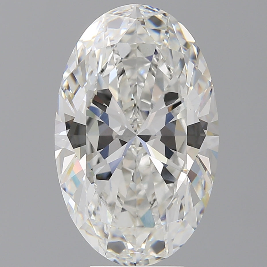 6.51 Carat Oval Shaped, Ideal Cut, F Color, VVS2 Clarity, IGI Certified Lab Grown Diamond