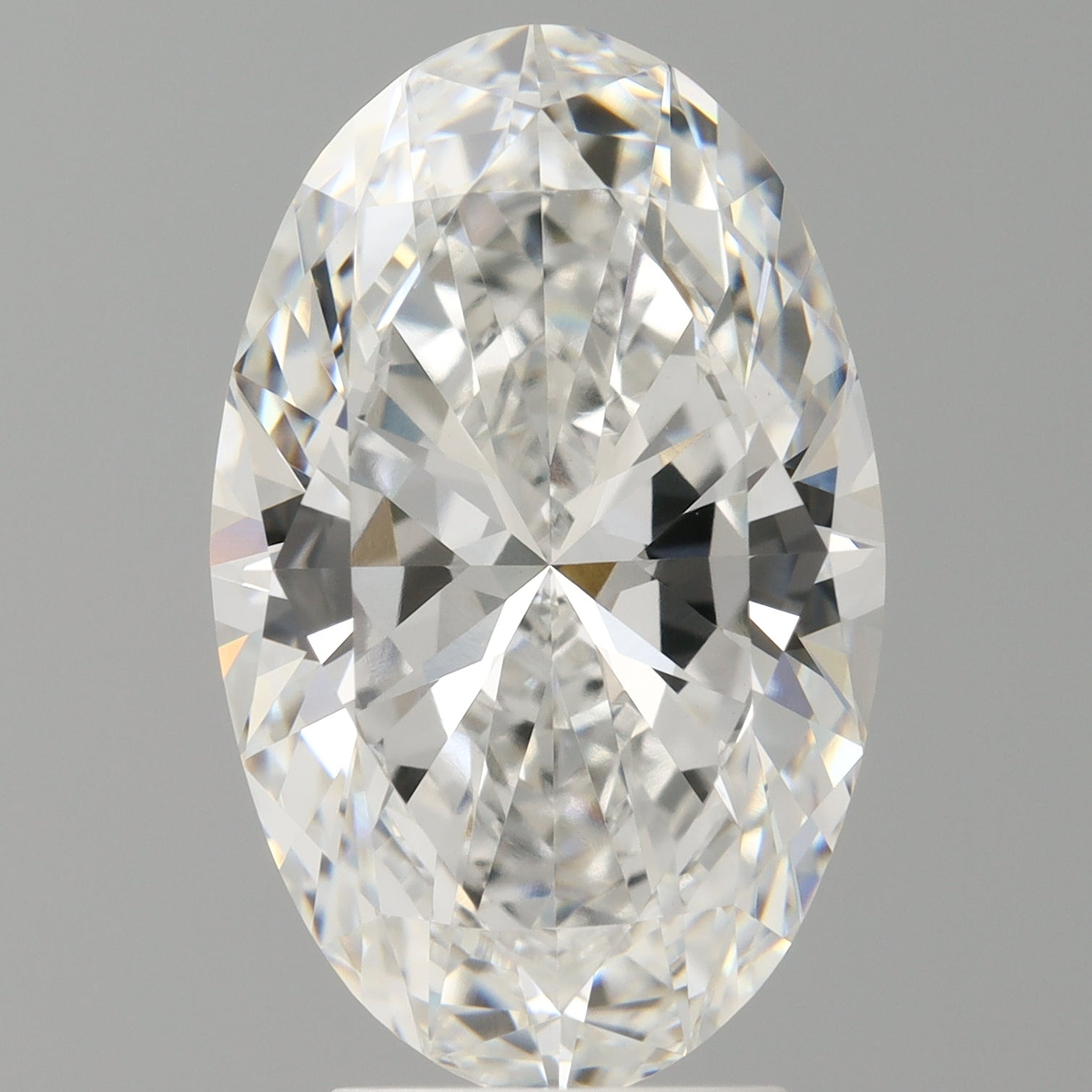 4.08 Carat Oval Shaped, Ideal Cut, E Color, VVS2 Clarity, IGI Certified Lab Grown Diamond