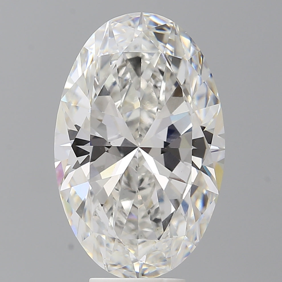 7.10 Carat Oval Shaped, Ideal Cut, E Color, VVS2 Clarity, IGI Certified Lab Grown Diamond