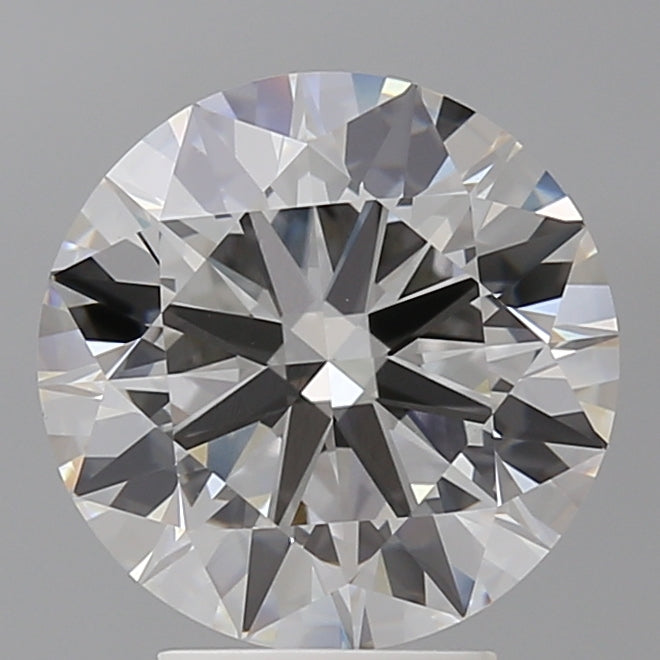4.01 Carat Round Shaped, Ideal Cut, E Color, VVS2 Clarity, IGI Certified Lab Grown Diamond