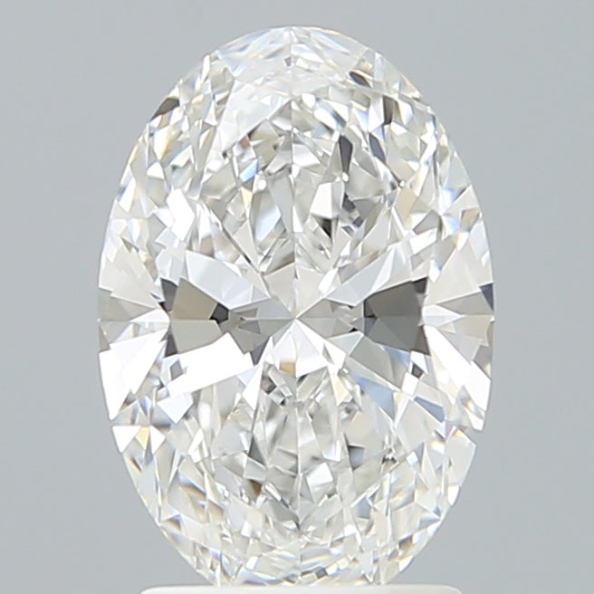 2.06 Carat Oval Shaped, Ideal Cut, E Color, VVS2 Clarity, IGI Certified Lab Grown Diamond